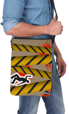 

Nutcaseshop 14 inch Expandable Laptop Messenger Bag(Multicolor)
