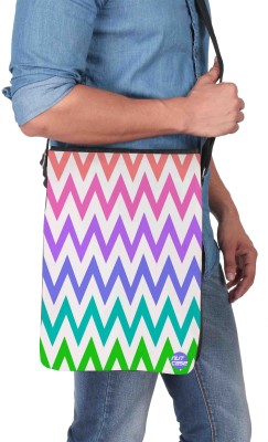 

Nutcaseshop 14 inch Expandable Laptop Messenger Bag(Multicolor)