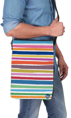 

Nutcaseshop 14 inch Expandable Laptop Messenger Bag(Multicolor)