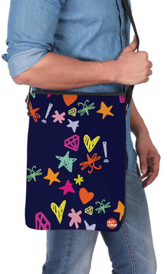 

Nutcaseshop 14 inch Expandable Laptop Messenger Bag(Multicolor)