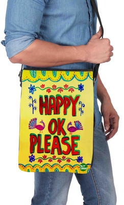 

Nutcaseshop 14 inch Expandable Laptop Messenger Bag(Multicolor)