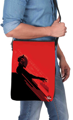 

Nutcaseshop 14 inch Expandable Laptop Messenger Bag(Multicolor)