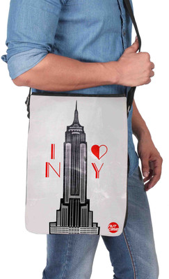 

Nutcaseshop 14 inch Expandable Laptop Messenger Bag(Multicolor)