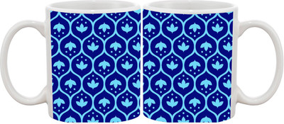 

Ashvah MUG061 Ceramic Mug(350 ml), Multicolor