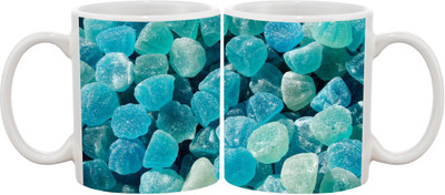 

Ashvah MUG075 Ceramic Mug(350 ml), Multicolor