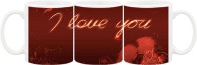 

Ashvah Mug148 Ceramic Mug(350 ml), Multicolor