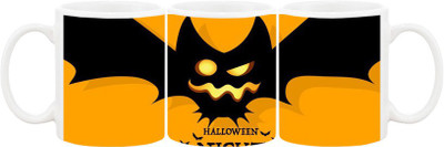 

Ashvah Mug717 Ceramic Mug(350 ml), Multicolor
