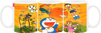 

Ashvah Mug029 Ceramic Mug(350 ml), Multicolor