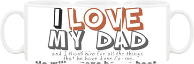 

Ashvah Mug259 Ceramic Mug(350 ml), Multicolor