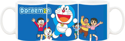 

Ashvah Mug627 Ceramic Mug(350 ml), Multicolor