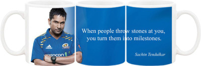 

Ashvah Mug272 Ceramic Mug(350 ml), Multicolor