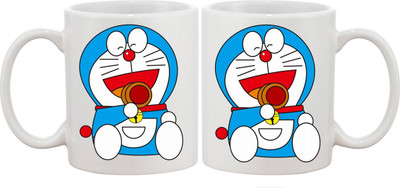 

Ashvah MUG055 Ceramic Mug(350 ml), Multicolor