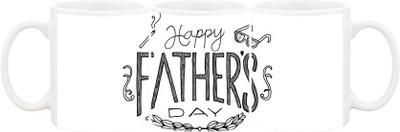 

Ashvah Mug250 Ceramic Mug(350 ml), Multicolor