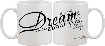 

Ashvah MUG103 Ceramic Mug(350 ml), Multicolor