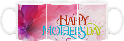 

Ashvah Mug567 Ceramic Mug(350 ml), Multicolor