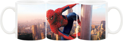 

Ashvah MUG053 Ceramic Mug(350 ml), Multicolor