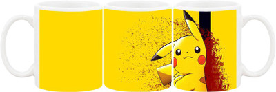 

Ashvah Mug753 Ceramic Mug(350 ml), Multicolor
