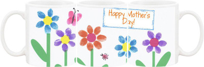

Ashvah Mug207 Ceramic Mug(350 ml), Multicolor