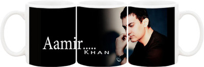 

Ashvah Mug507 Ceramic Mug(350 ml), Multicolor