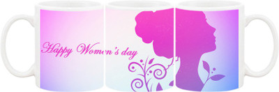 

Ashvah Mug239 Ceramic Mug(350 ml), Multicolor