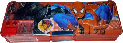 

Pranshi 123 Spiderman Art Plastic Pencil Box(Set of 1, Multicolor)