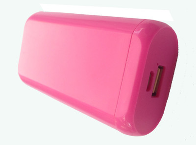 Ortel 5200 mAh Power Bank ortu28, USB Portable Power Supply Pink, Lithium Polymer