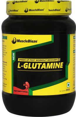 

MuscleBlaze L- Glutamine(250 g, Fruit Punch)