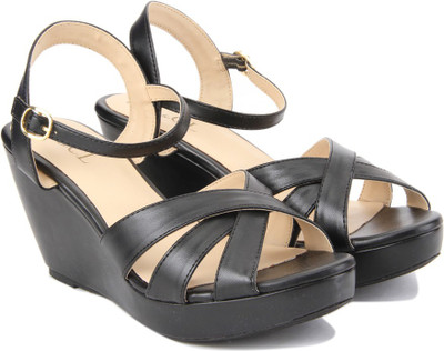 

Miss CL By Carlton London Women BLACK Wedges