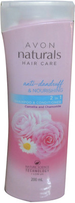 

Avon Naturals Anti-Dandruff & Nourishing 2 in 1 shampoo & conditioner(200 ml)