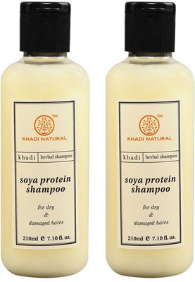 

Khadi Natural Soya protein herbal shampoo(420 ml)