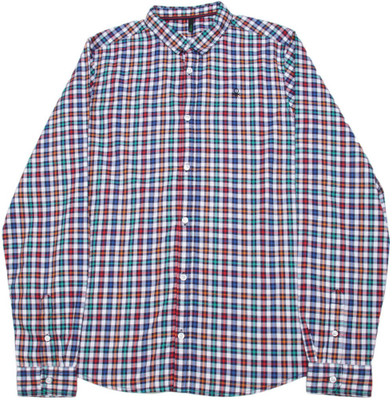 

United Colors of Benetton. Boys Checkered Casual Multicolor Shirt, 905