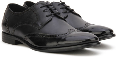 

Pavers England Genuine Leather Lace Up For Men(Black