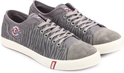 

Lee Cooper Canvas Sneakers For Men(Grey, Grey