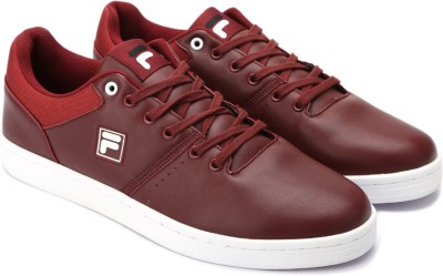 

Fila Sneakers For Men(Burgundy, Bur/wht