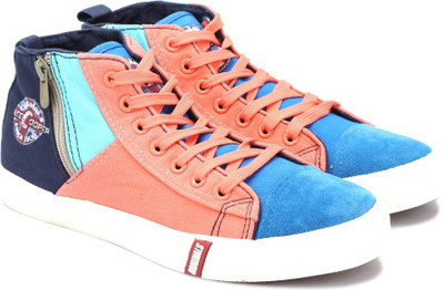 Lee cooper sales canvas hi top