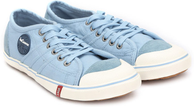 

Lee Cooper Canvas Sneakers For Women(Blue, Sky blue