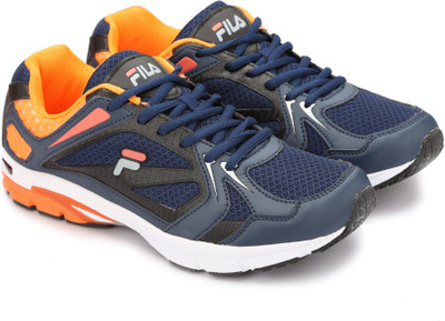 

Fila Running Shoes For Men(Navy, Orange, Nvy/blk/org