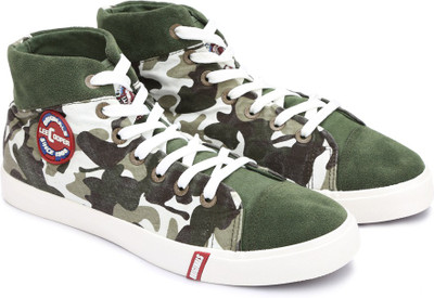 Lee cooper canvas sales hi top shoes mens