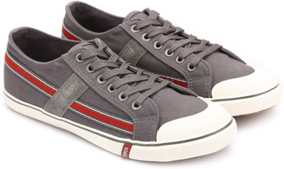 

Lee Cooper Canvas Sneakers For Men(Grey, Dk grey