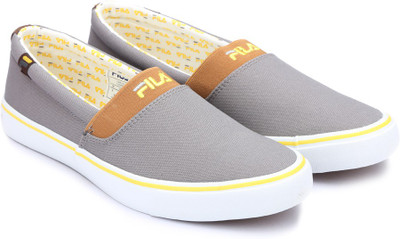 

Fila Canvas Shoes For Men(Grey, Gry/bei