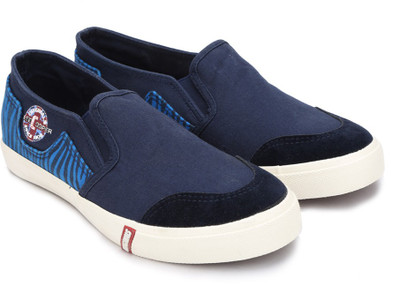 

Lee Cooper Canvas Loafers For Men(Navy, Navy/blue