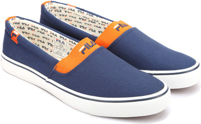 

Fila Canvas Shoes For Men(Navy, Nvy/org
