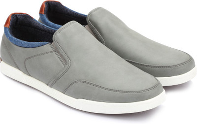 

ALDO TINORO Loafers For Men(Grey, Dark grey