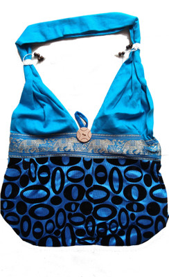 

PoojaJCollection Girls Casual Blue Canvas Shoulder Bag