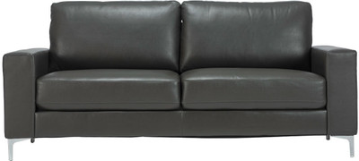 

Durian CARROLL/3 Leatherette 3 Seater Sofa(Finish Color - LEAD GREY)