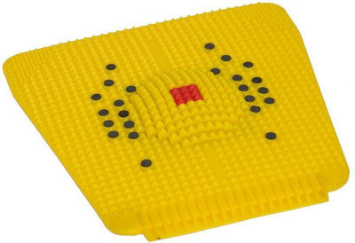 

VibeX ® Acupressure - 2000 New Computerized Design With Energy Center Yellow 3 mm Yoga Mat
