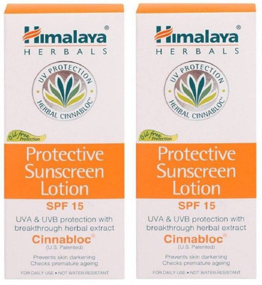 

Himalaya Protective Suncreen Lotion - SPF 15 PA+(200 ml)