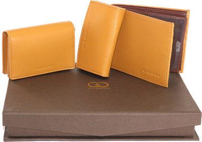 

Gilmore Oak Men Tan, Brown Artificial Leather Wallet(9 Card Slots), Brown;tan