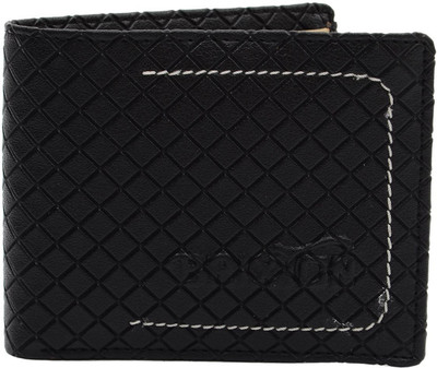 Bagaholics Men Black Artificial Leather Wallet(6 Card Slots)