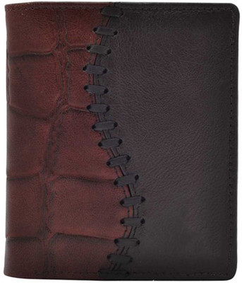 

Printz Boys Brown Genuine Leather Wallet(7 Card Slots)